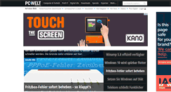 Desktop Screenshot of pcwelt.de